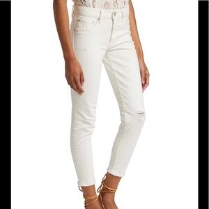Moussy velma cropped skinny jeans
